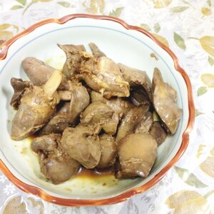 貧血防止　夏バテ対策に期待　鶏肝の甘辛生姜煮